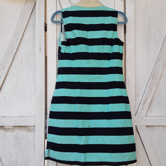 NWOT Sail To Sable Mint green and black stripe dress size S. - Picture 4 of 4